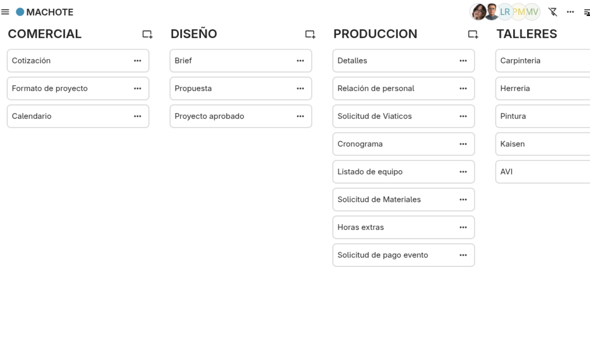 Tablero Kanban Deck en Nextcloud