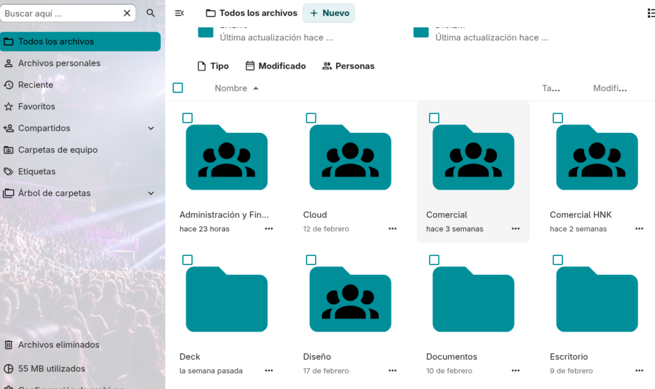 Edición colaborativa de documentos en Nextcloud