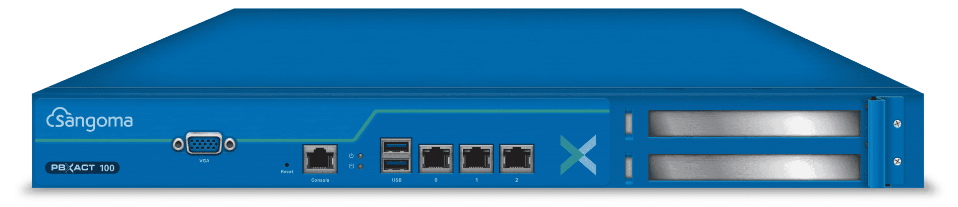 Sangoma PBXact 100 – Vista trasera